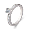Elegant Geometric Diamond Ring