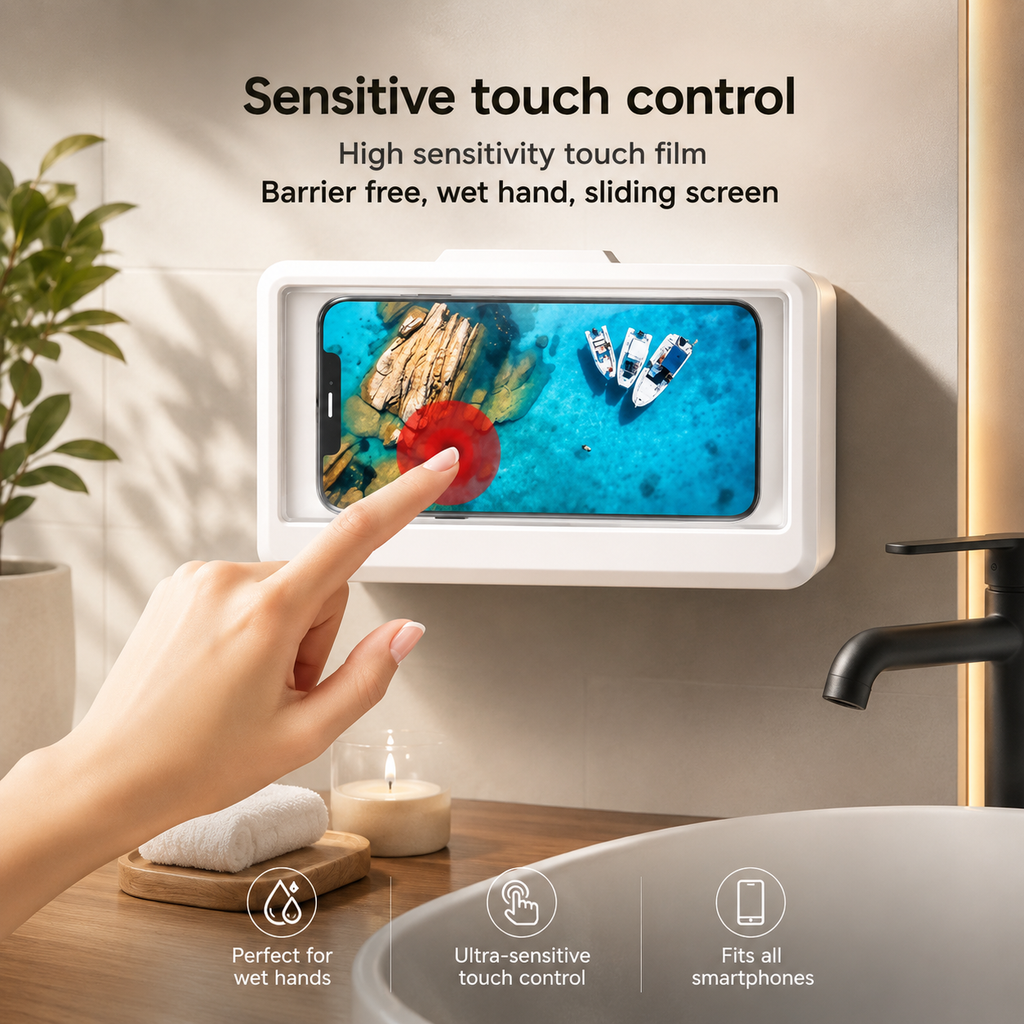 AquaGrip 360° Rotatable Waterproof Phone Holder