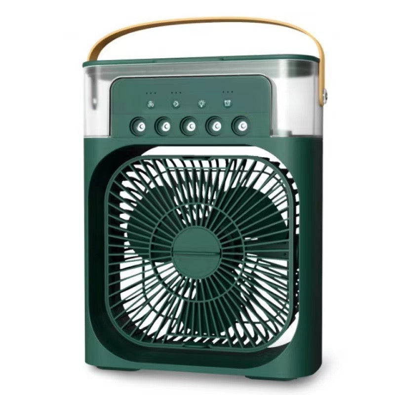 Compact 3-in-1 Air Cooler - Fast Mini AC | Humidifier | LED Light
